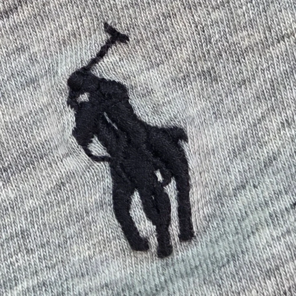Polo Ralph Lauren T-Shirt Mens 2XL Classic Fit Embroidered Pony Heathered Grey